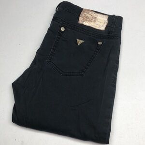 BLACK GUESS STRETCH CAPRI JEANS 28x24 ⭐️